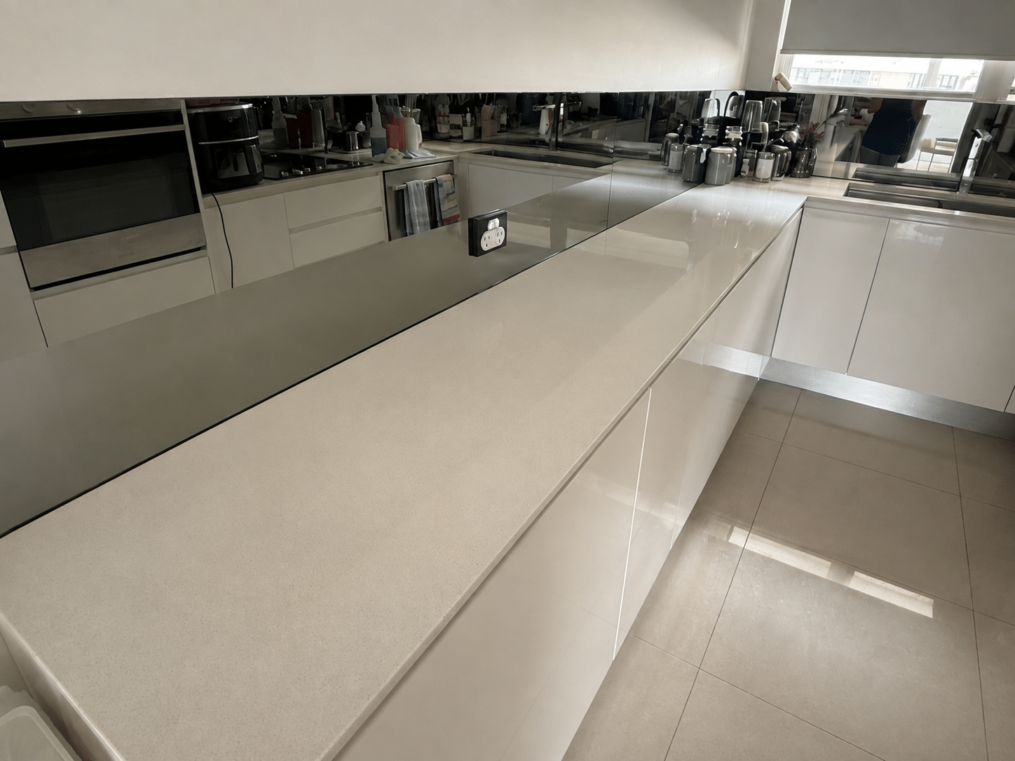 Kitchen after – Sink Area cleaning