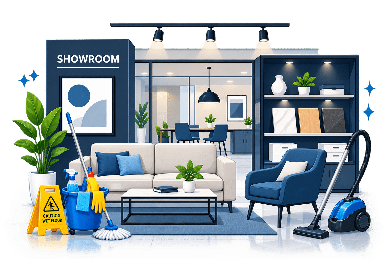 Showrooms cleaning sydney