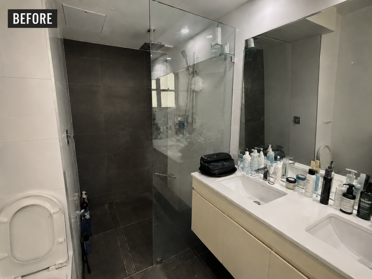 bathroom cleaning sydney before