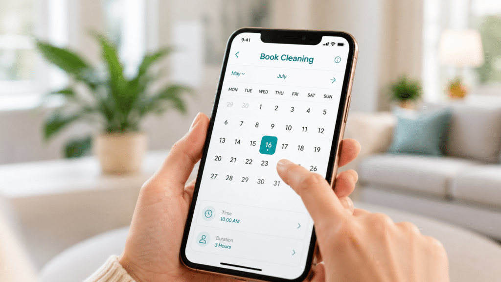 sg and co cleaning service book a time